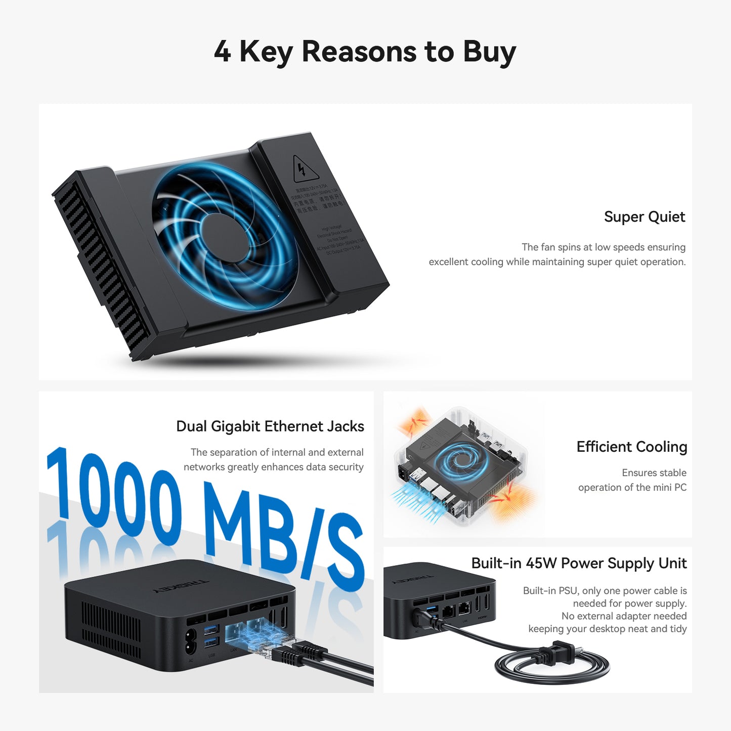 TRIGKEY Key-N100 Intel Alder Lake N100