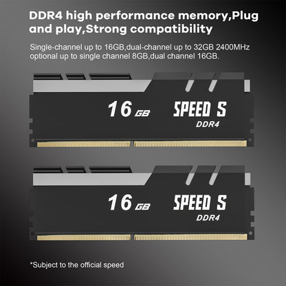 Trigkey Speed S 4 Core Mini PC/W11 Desktop Intel i5-8279/16G DDR4 500G NVMe M.2 SSD