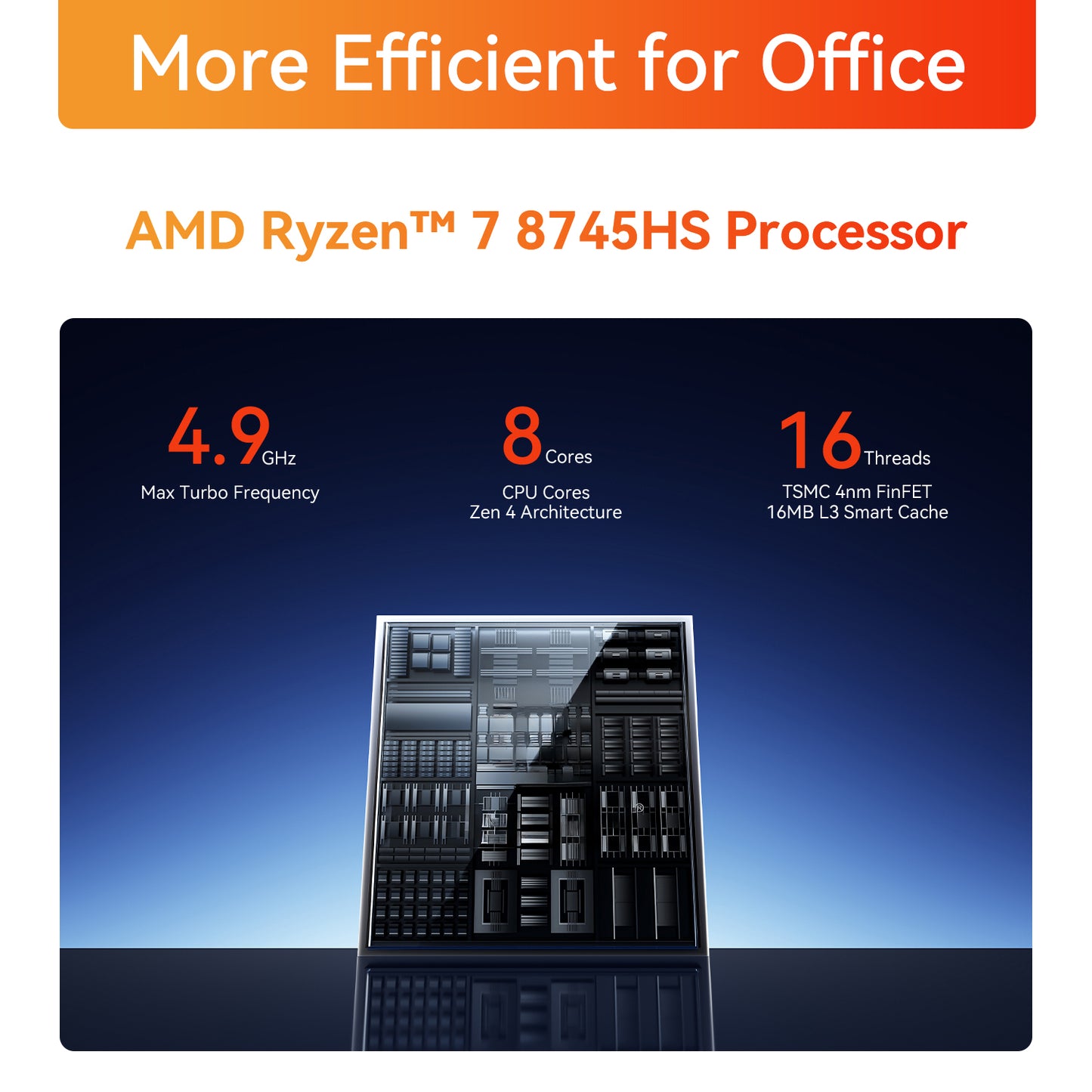 TRIGKEY Key R8 AMD Ryzen 7 8745HS