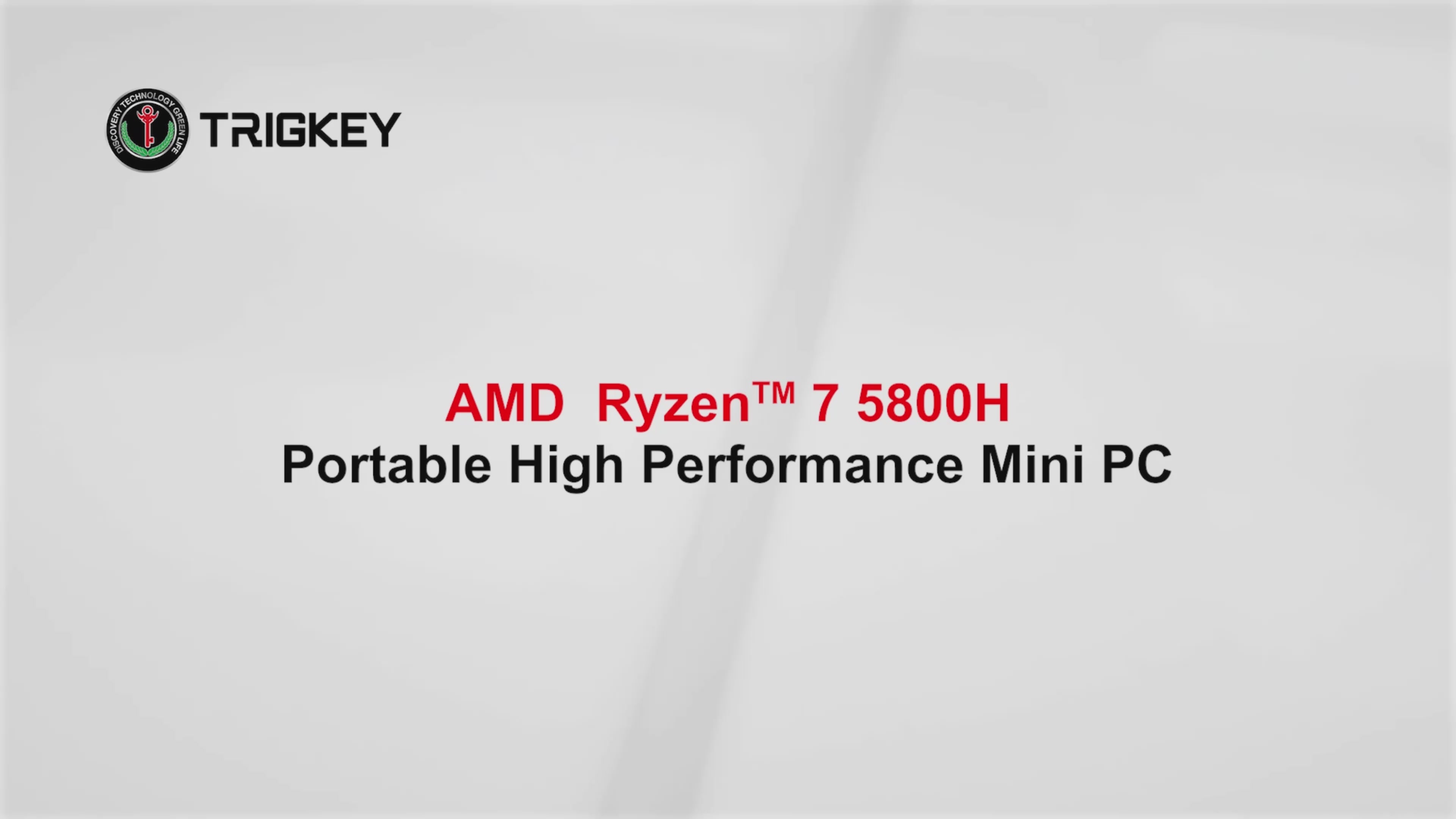 Trigkey S5 5800H AMD Ryzen 7 5800H Mini PC Windows 11 16GB DDR4 500GB M.2  2280 Nvme SSD Trigkey S5 AMD Ryzen 7 5700U Mini PC